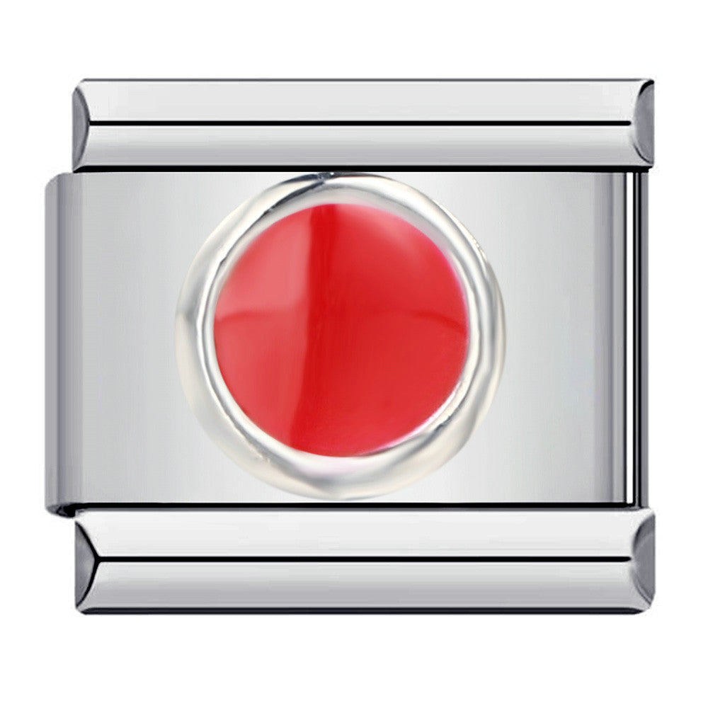 Wholesale Italian Charm Bracelet Gold Plated Stamping Pattern Stainless Steel Composable Bracelet