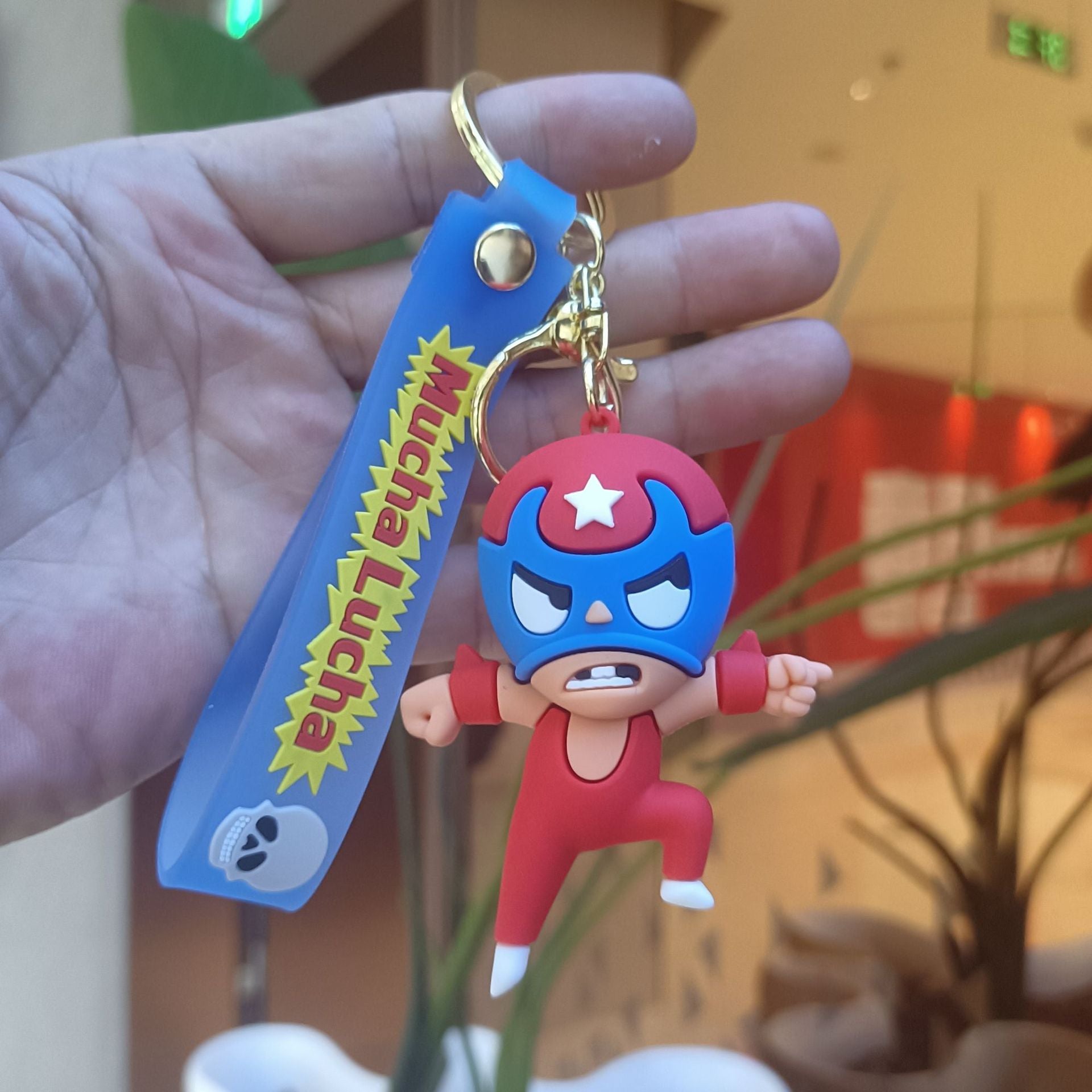 Wholesale Cartoon Cute PVC Keychain ACCVIP-KC-KuangKe001