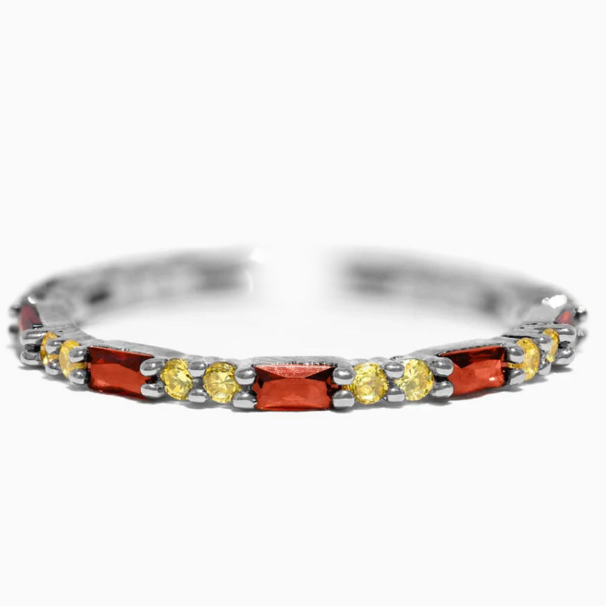 Wholesale  zircon opening adjustable index finger ring