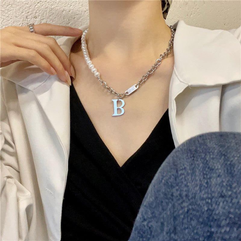 Wholesale Double Layer Love Necklace Sweater Chain Heart Necklace Long Necklace ACC-NE-Tongs006