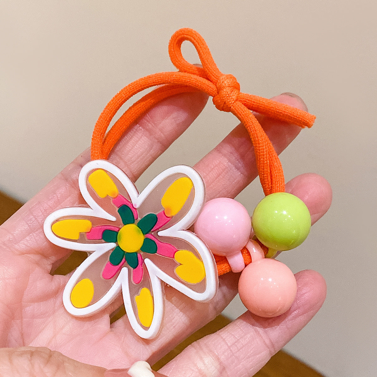 Wholesale 10pcs Cartoon Cute Clay Hair Ties Kids Hair Scrunchies ACC-HS-Huidi012