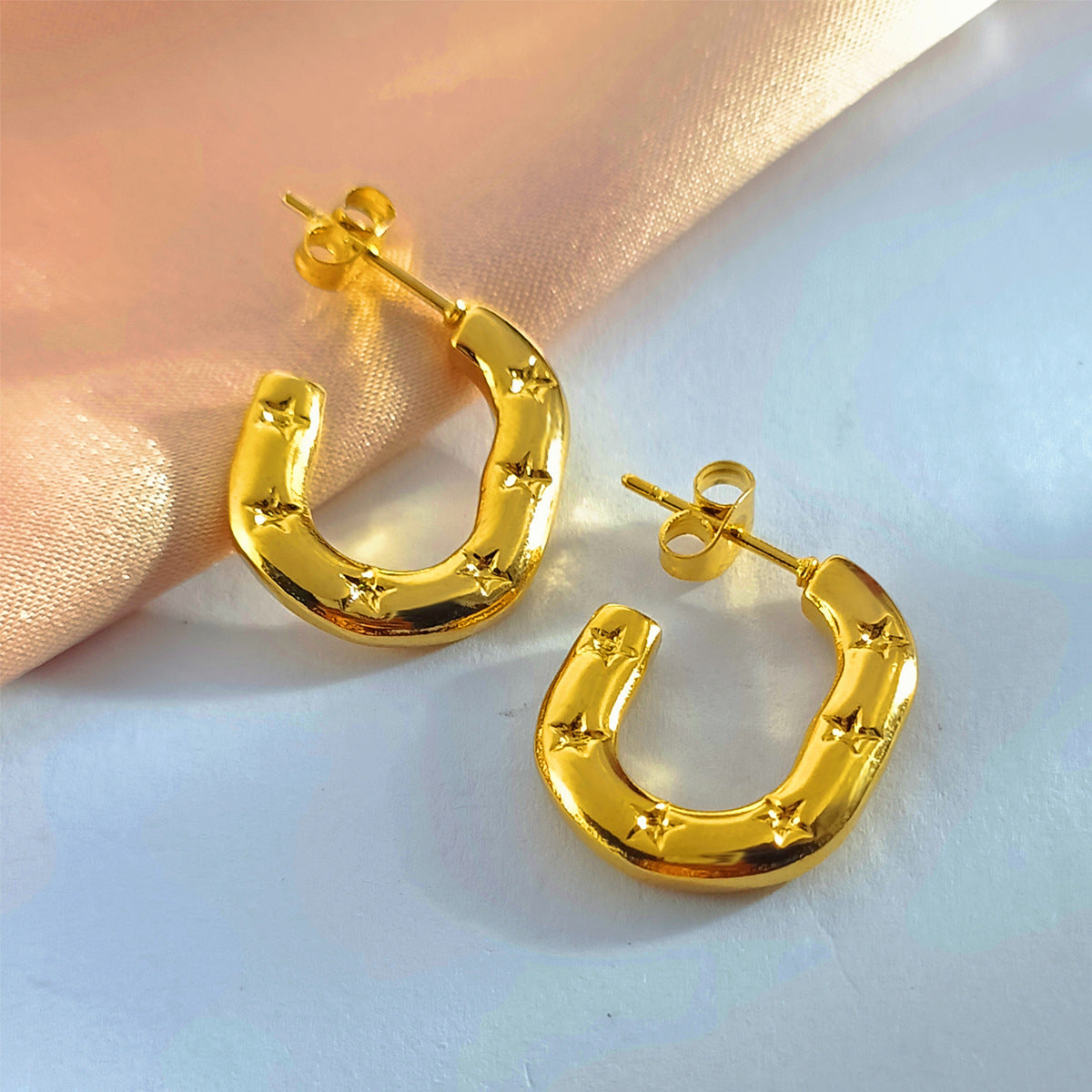 Wholesale Stainless Steel Hydraulic Earrings