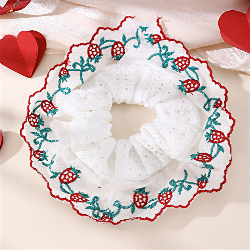 Wholesale Valentine's Day hair tie bear hair tie