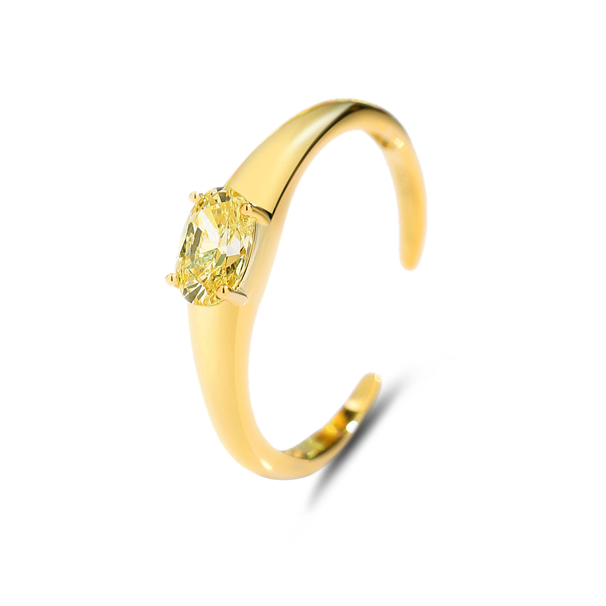 Wholesale  S925 Sterling Silver Light Luxury Opening Rings