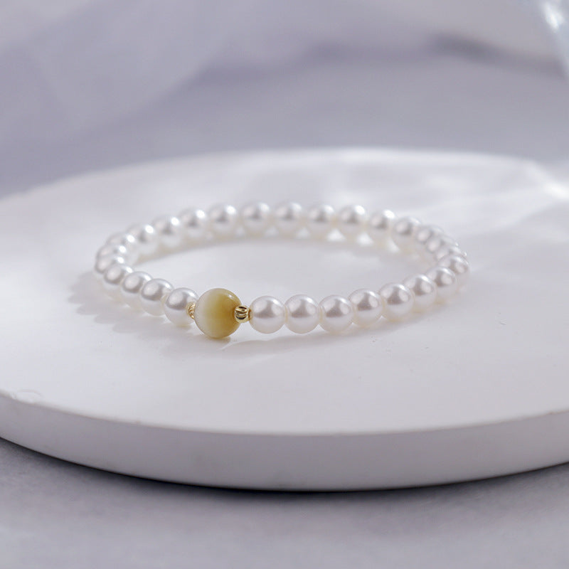 Wholesale Freshwater Pearl Colorfulful Bracelet