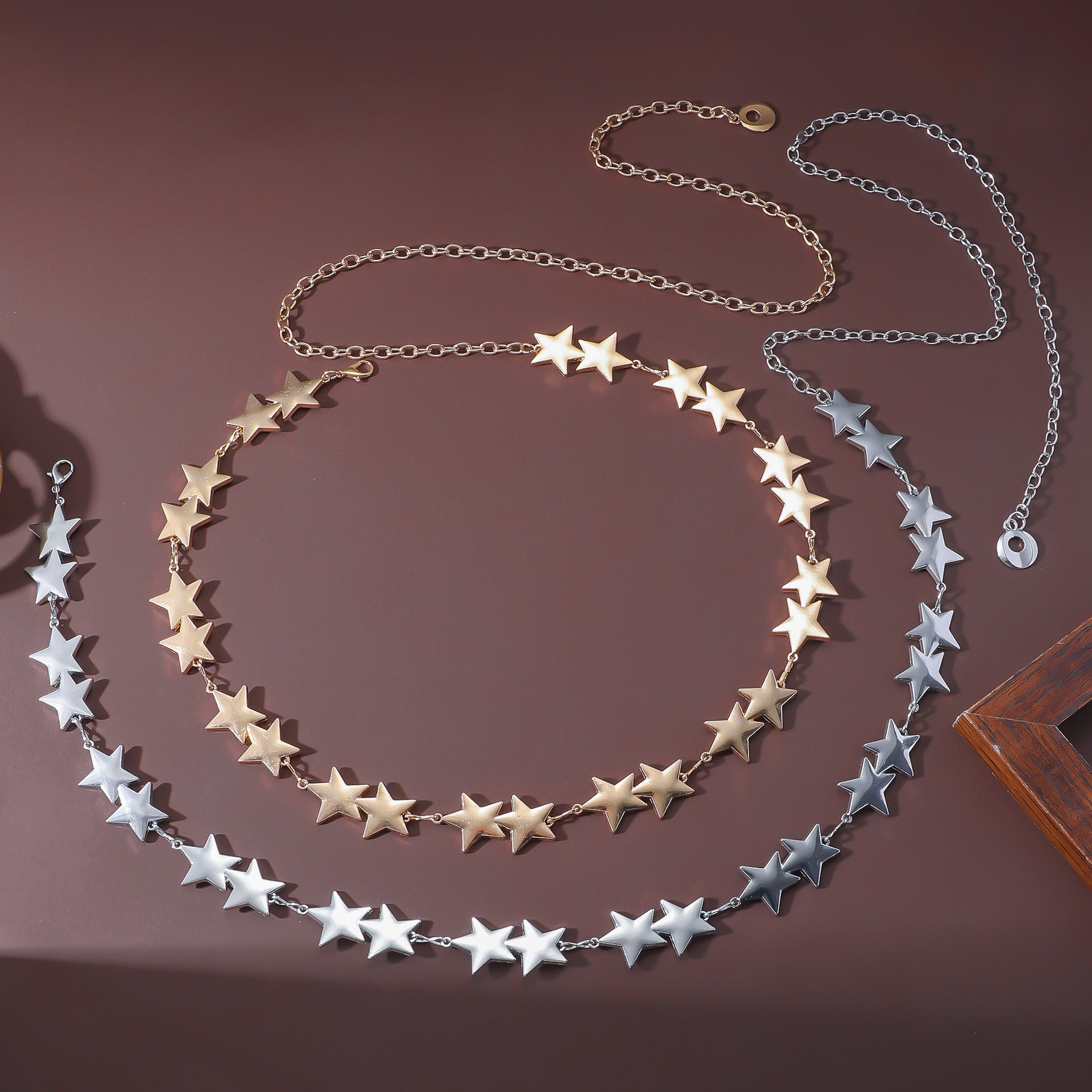Wholesale Star Pants Chain Metal Five-pointed Star Body Jewelry
