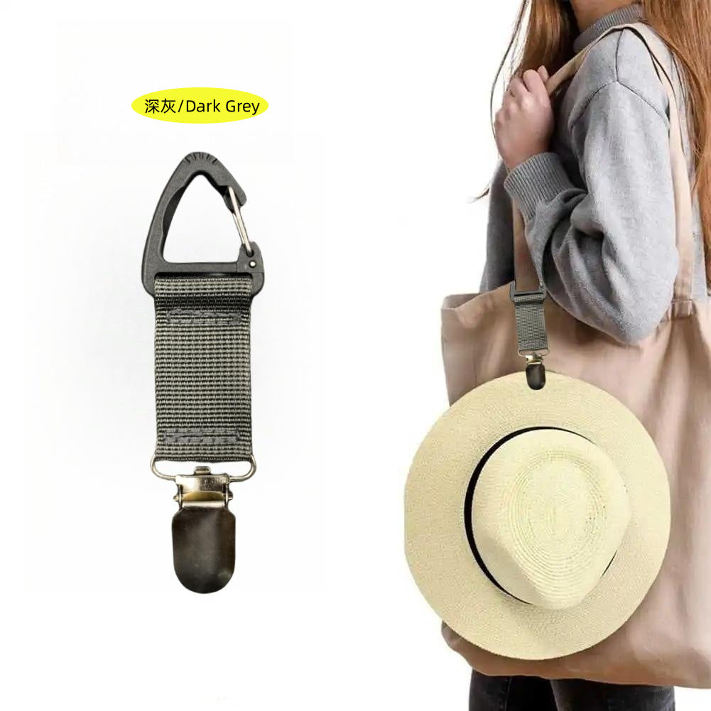 Wholesale Travel Hat Clip Outdoor Backpack Luggage Storage Clip Multipurpose Straw Hat ACC-HP-BangNi005