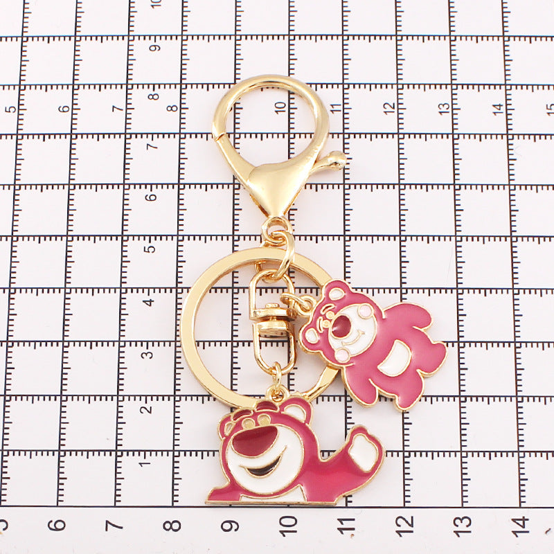 Wholesale Cartoon Cute Metal Keychains ACC-KC-liyao002