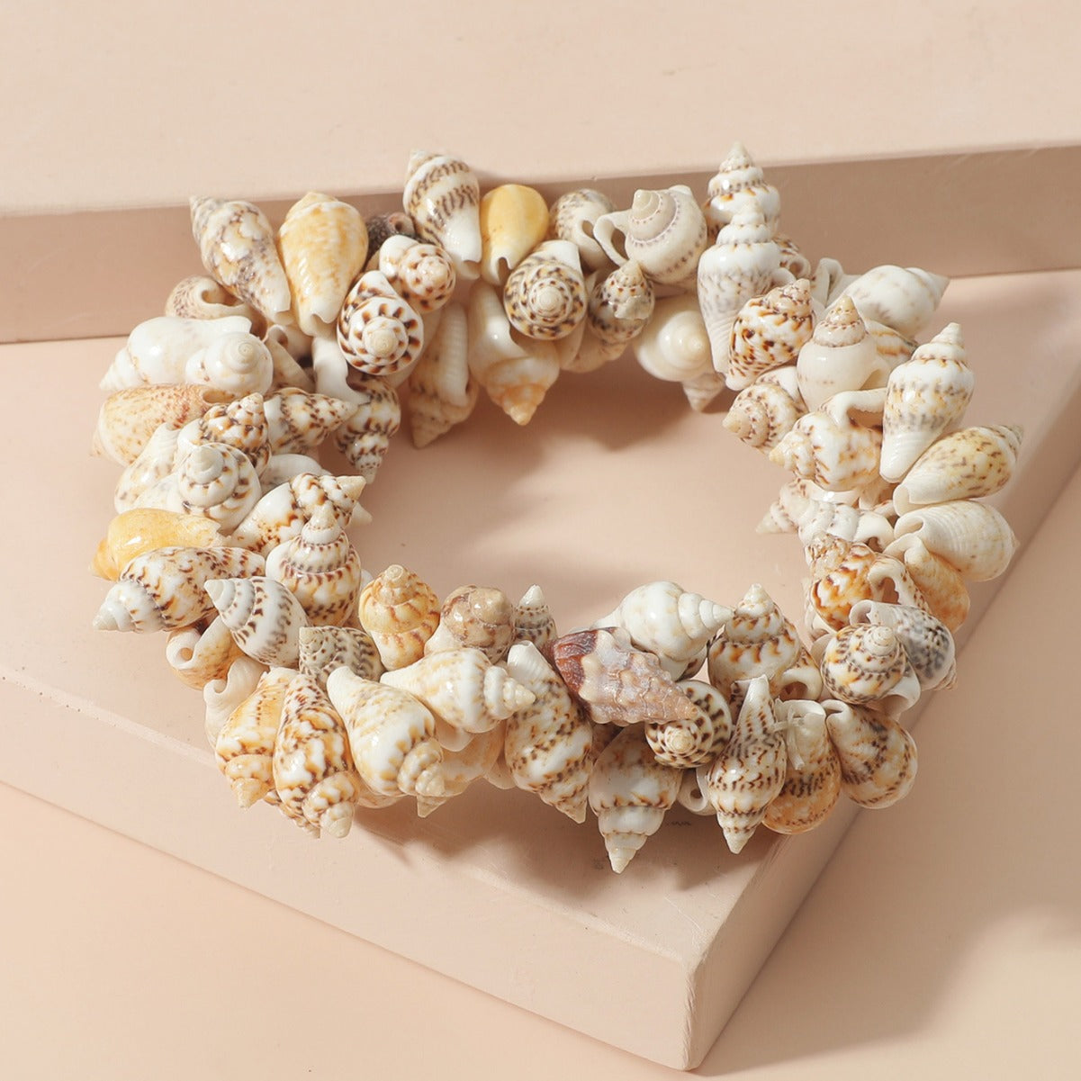 Wholesale Summer Natural Small Conch Shell Bracelets ACC-BT-JunJie012