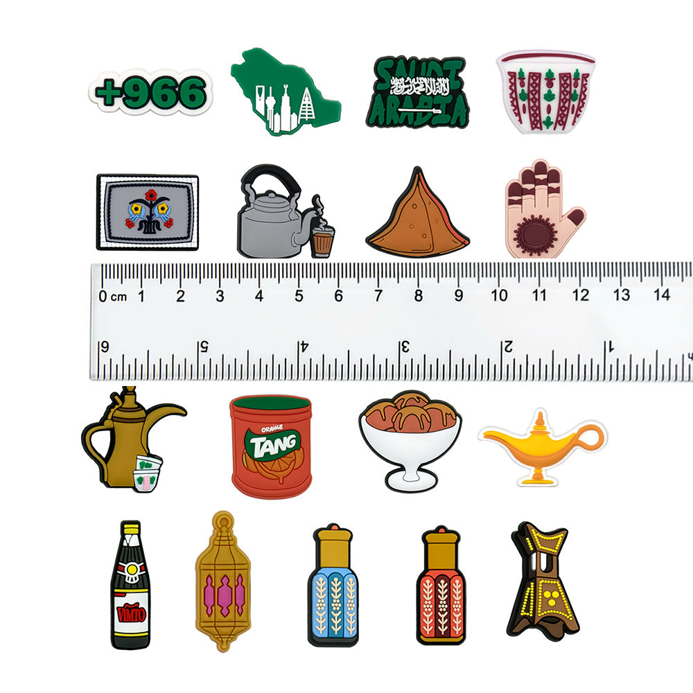 Wholesale 100pcs Random Cartoon Cute Shoes Accessories Shoes Charms