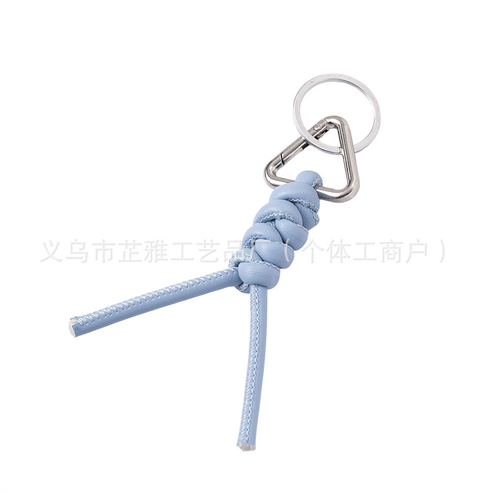 Wholesale  Braided Triangle Car Keychain