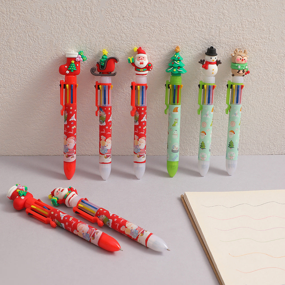 Wholesale cartoon Christmas ballpoint pen