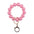 Wholesale  Creative DIY Valentine's Day Wooden Beads Beaded Bracelet Keychain