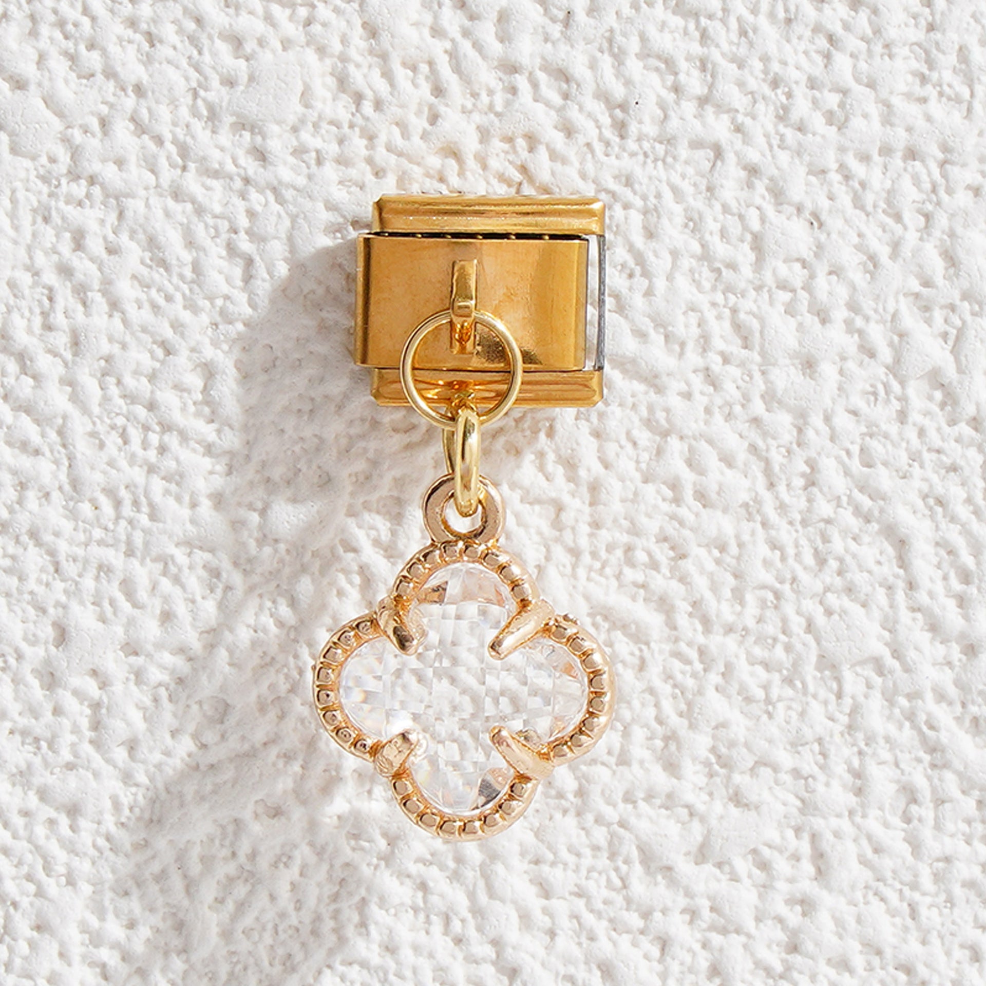 Wholesale 5PCS 9mm Italian Charm Starter Bracelets DIY flower Stainless Steel Composable Bracelet