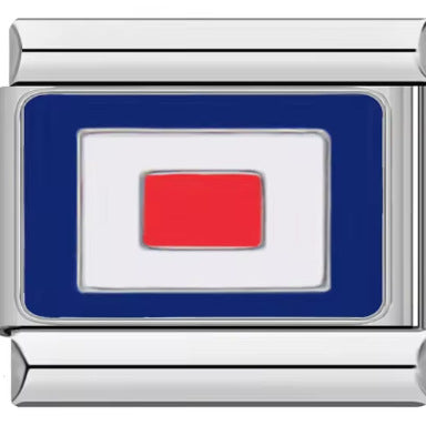 Wholesale  Module Flag Stainless Steel Bracelet - Trendy Fashion Accessory Gift