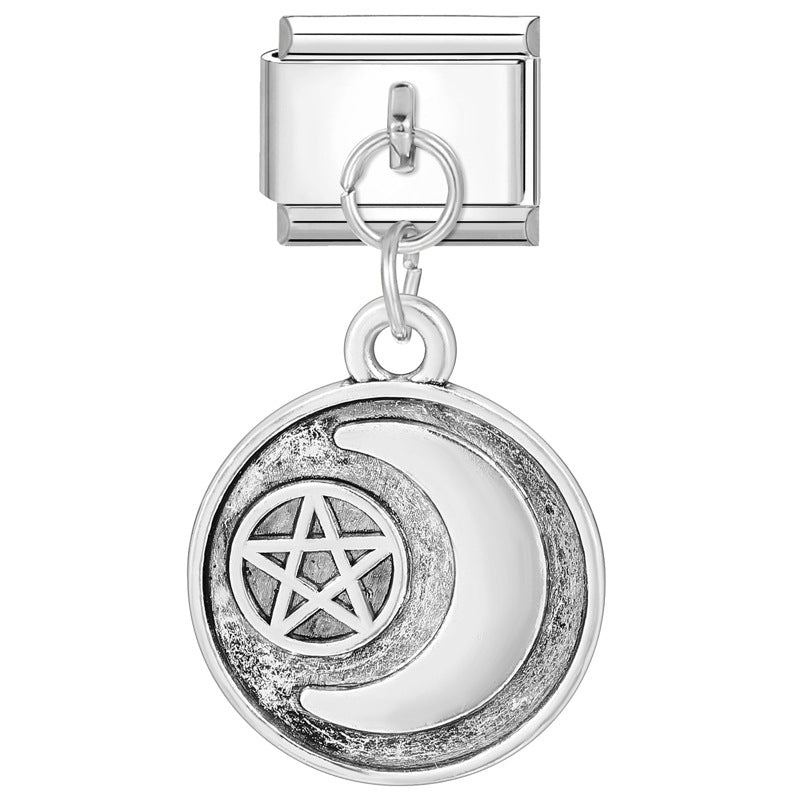 Wholesale Italian Charm Bracelet 9mm DIY Splicing Animal Series Stainless Steel Composable Bracelet