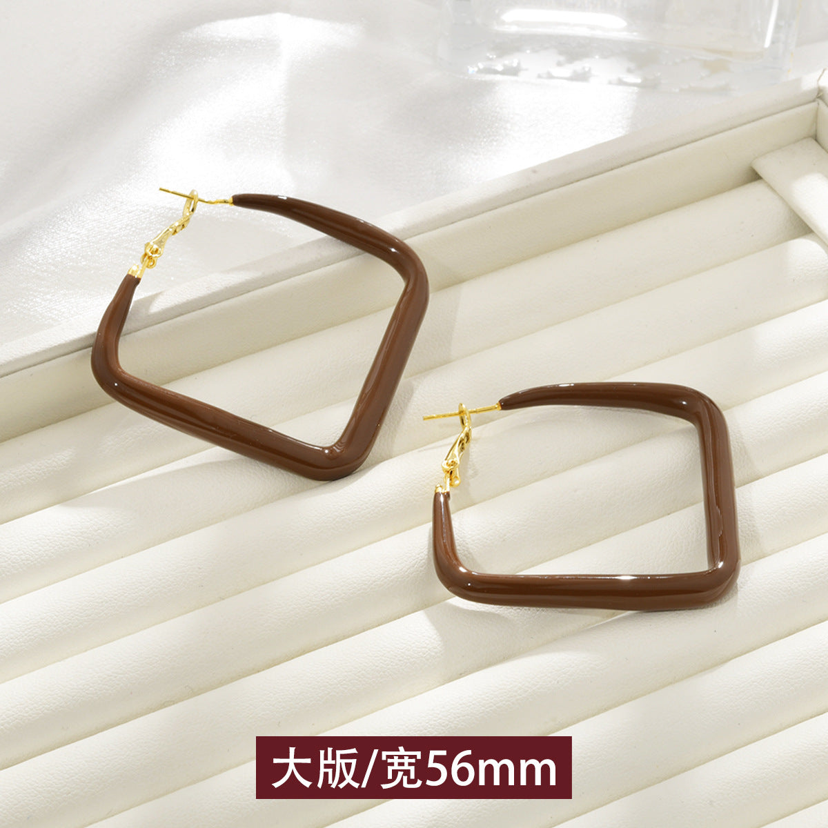 Wholesale  Red Hoop Earrings Luxury Earrings