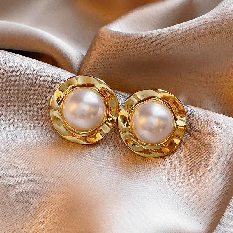 Wholesale Zircon Pearl Earrings Vintage Earrings ACC-ES-Huiih001