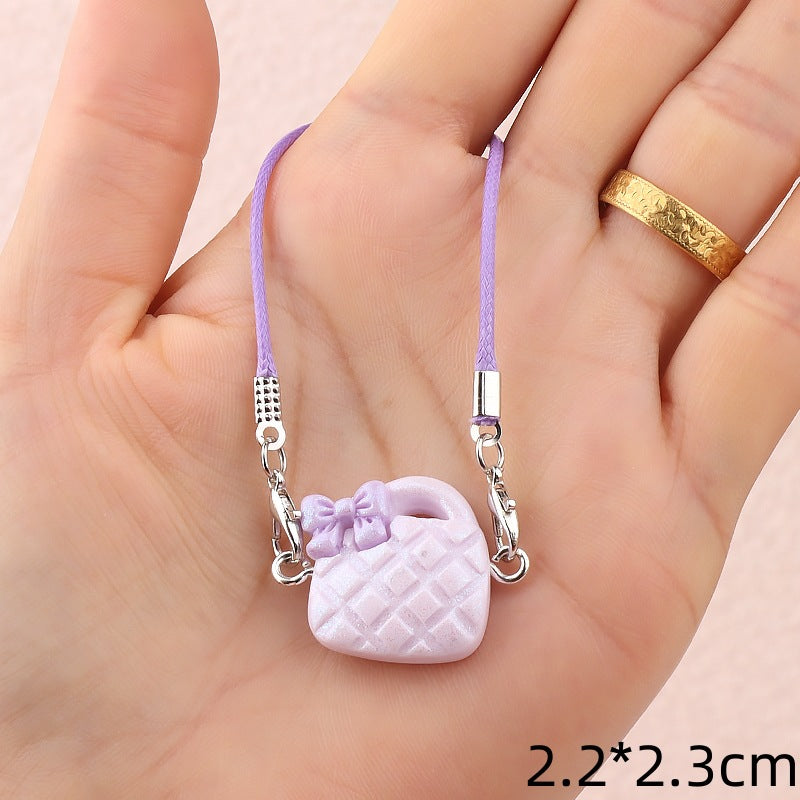 Wholesale Cute cartoon mini bag doll accessories