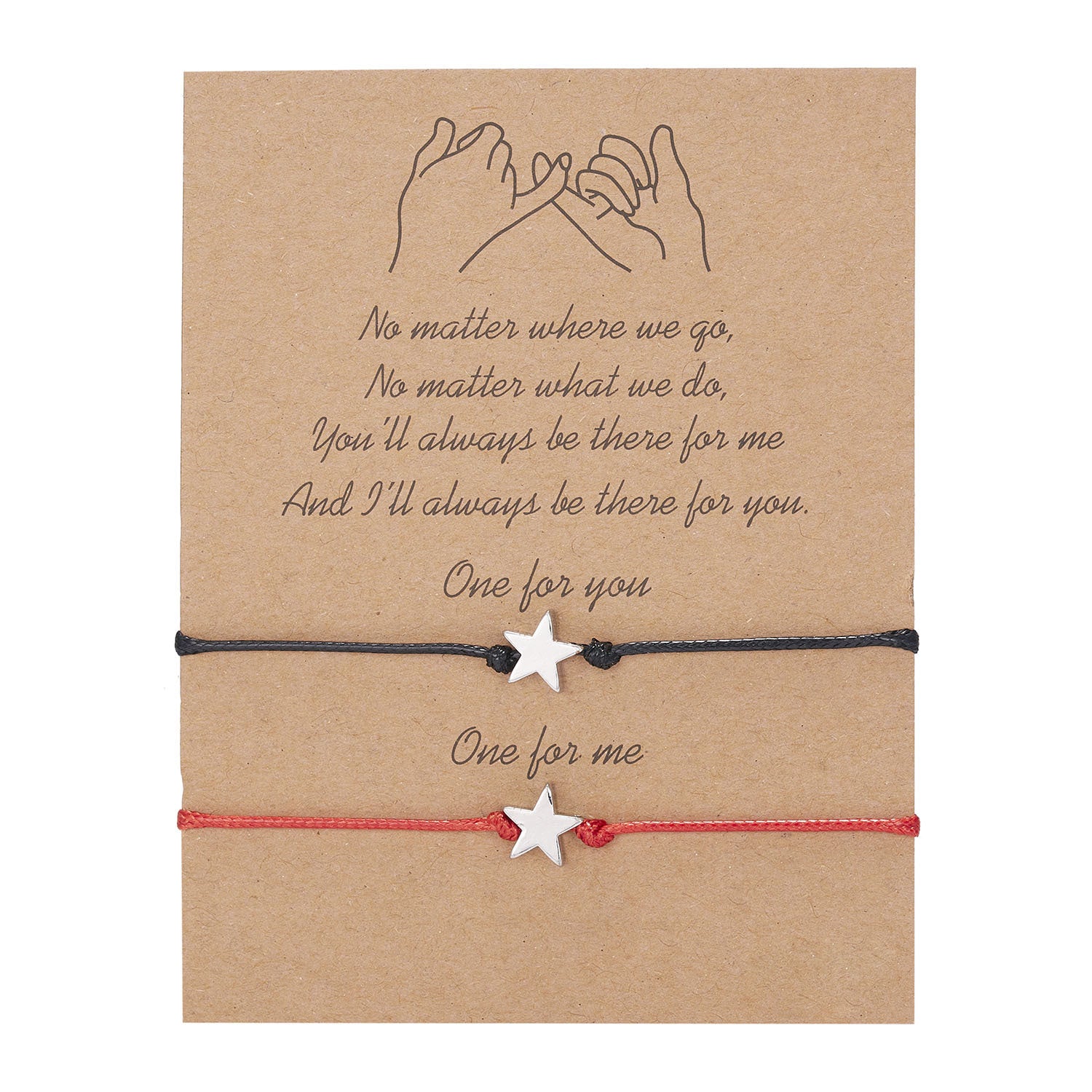 Wholesale Alloy Braided Adjustable Couple Bracelet