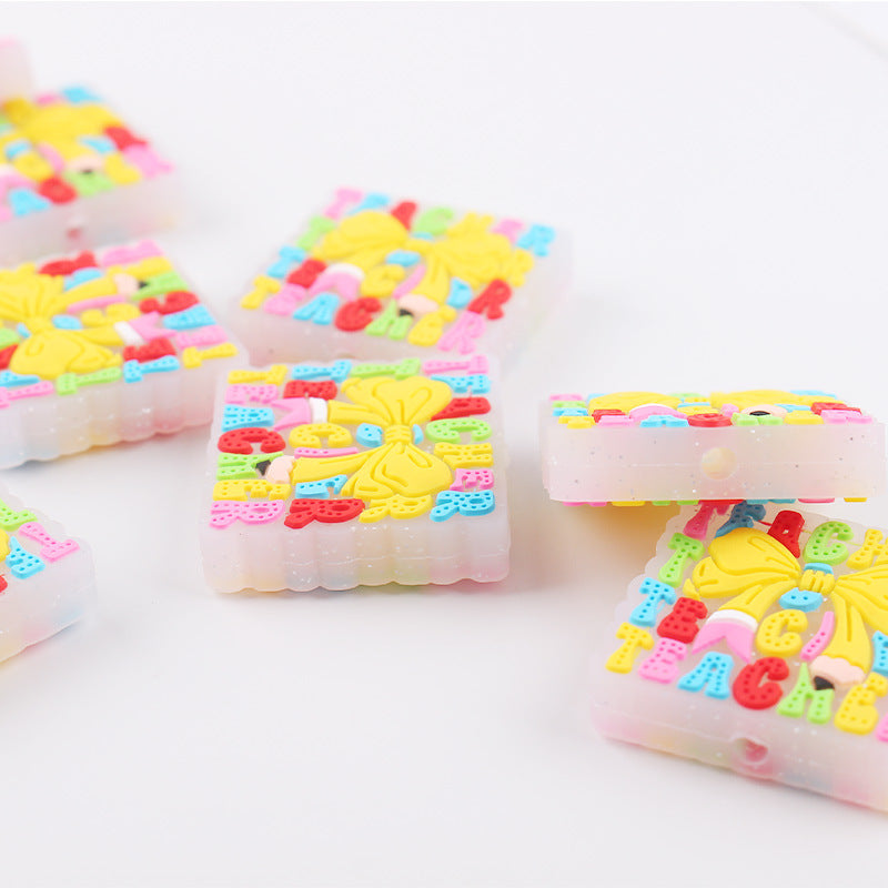 Wholesale Cartoon Cute Bow Series Focal Beads DIY Bead Accessories