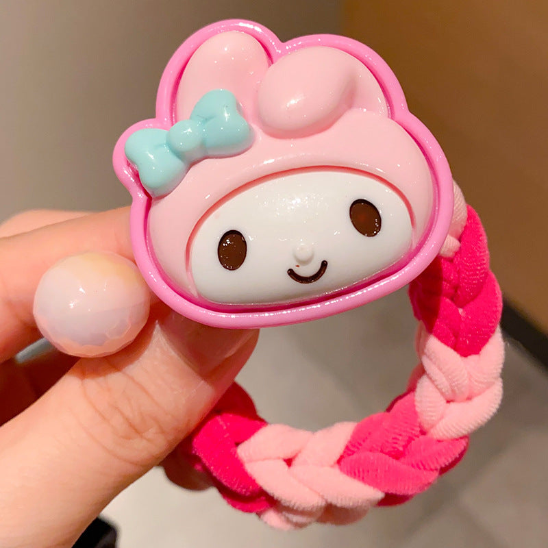 Wholesale Children's Colorful Braided Thick Hair Rope Headdress ACCVIP-HS-Yint004