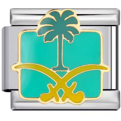 Wholesale Italian Charm Bracelet 9mm DIY Cartoon Character   Creative Stainless Steel Composable Bracelet