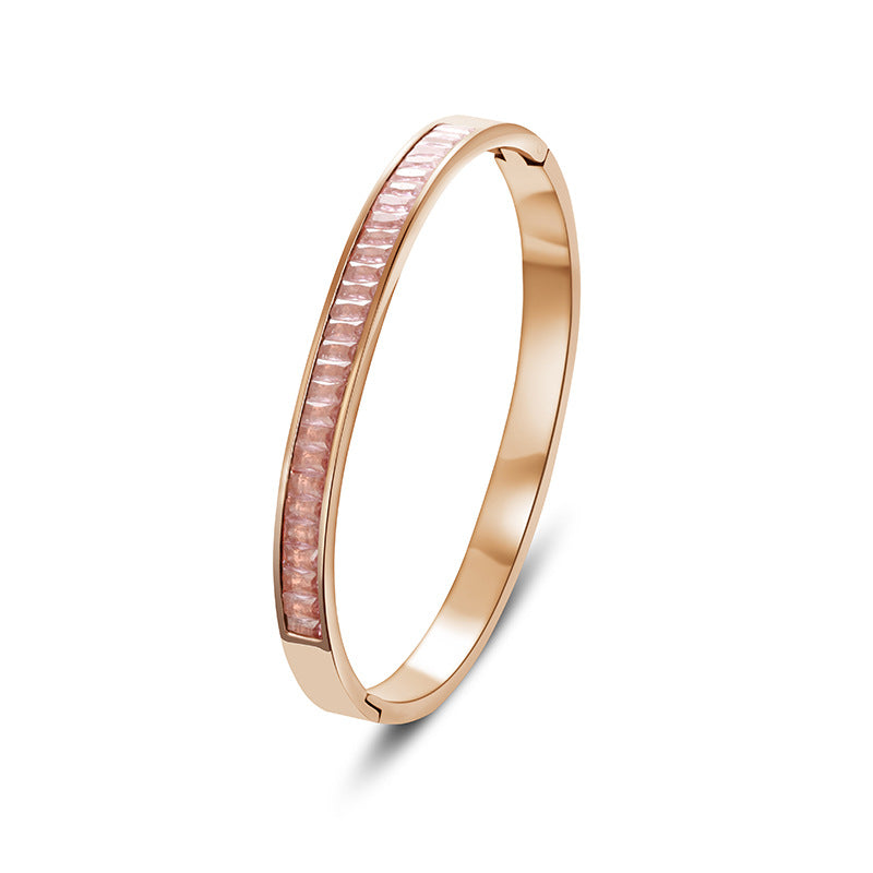 Wholesale Titanium Steel Bracelet Diamond Bracelet ACC-BT-Ruih001