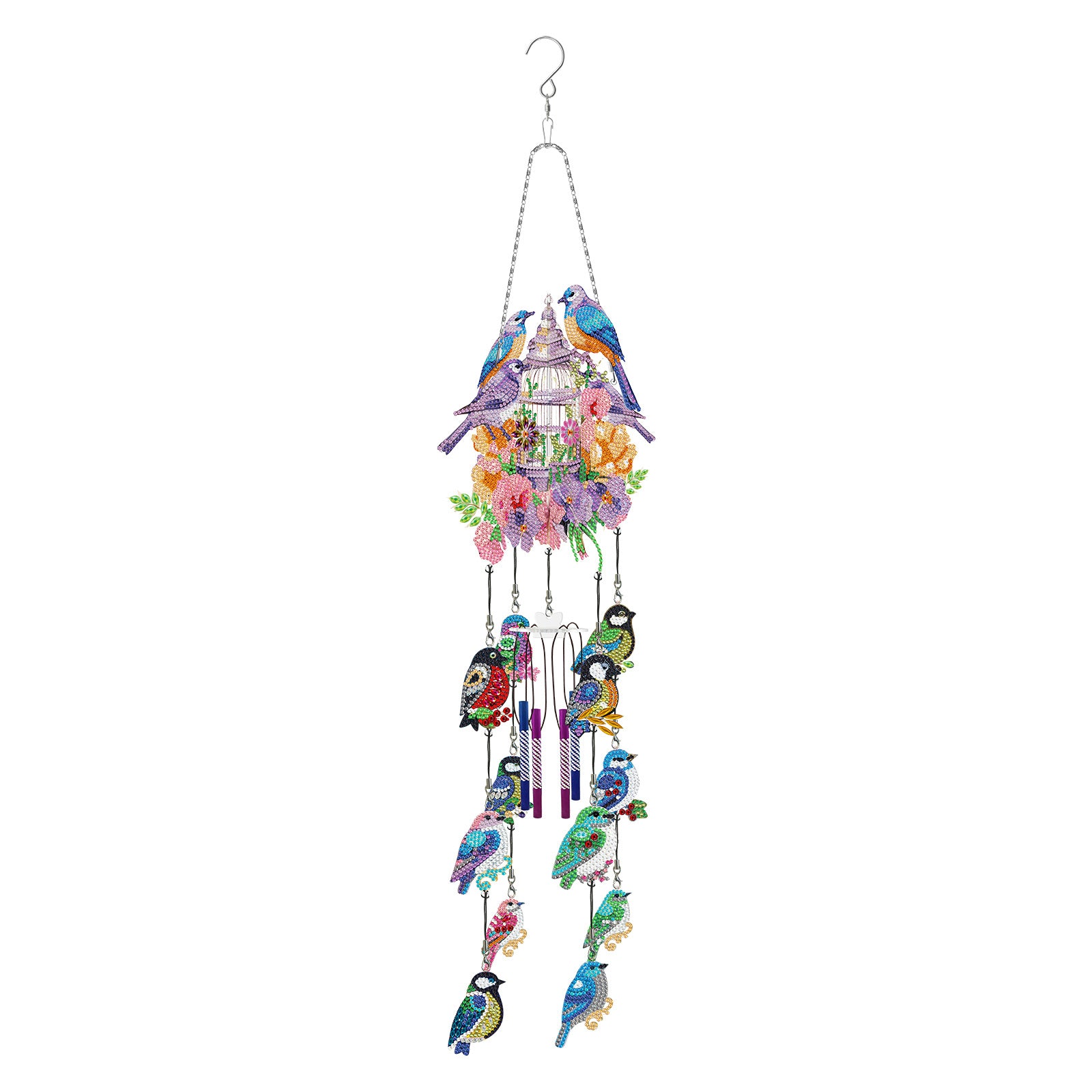 Wholesale Handmade Diy Dot Drill Wind Chime Creative Pendant ACC-WS-PengDao001