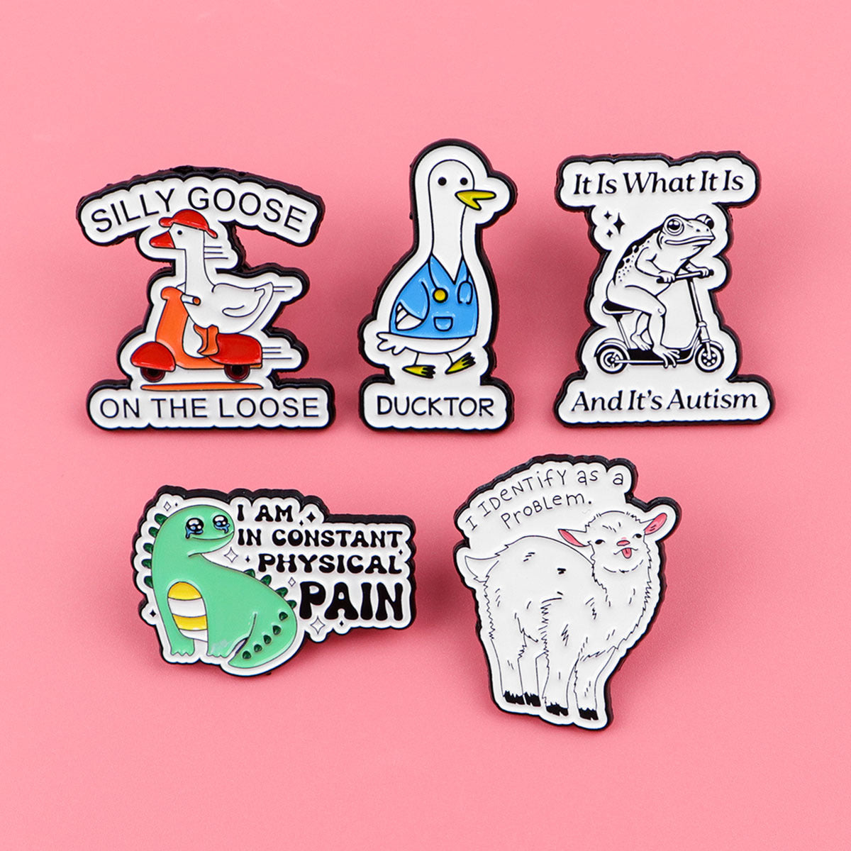 Wholesale Quotations  Cartoon Metal Brooch