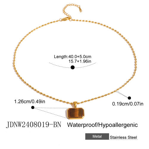 Wholesale Stainless Steel Tiger Eye Stone Ring