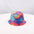 Wholesale Double-sided tie-dyed fisherman hat  3D color printing  hat