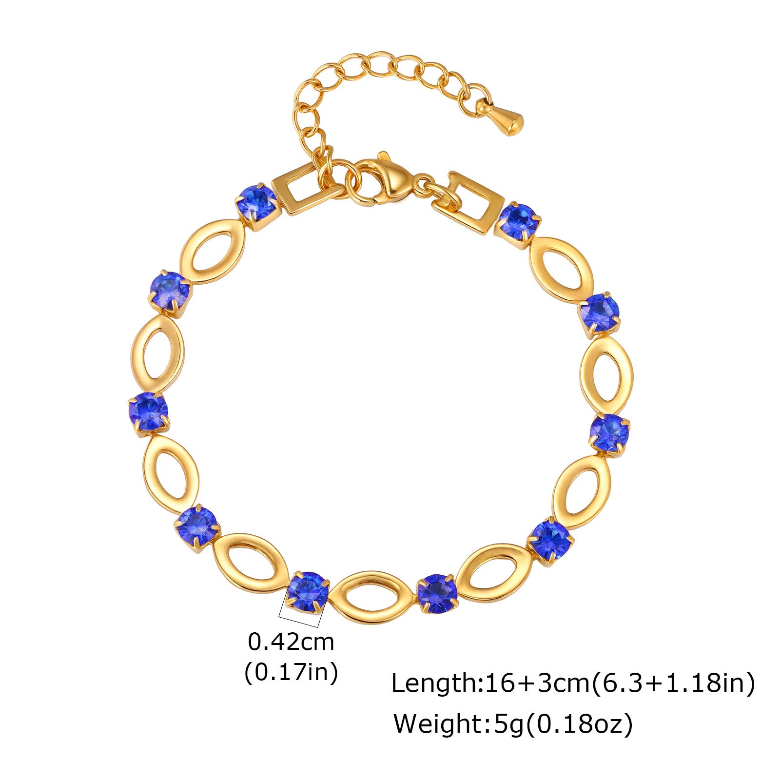 Wholesale Women S Stainless Steel Rhinestone Hollow Oval Handmade Bracelet Sparkly Jewelry Accessory For Everyday Wear