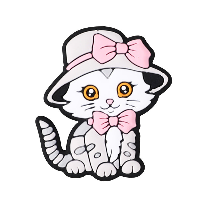 Wholesale 20pcs Cartoon Kitten Focal Beads DIY Bead Accessories  ACC-BDS-RongFa045