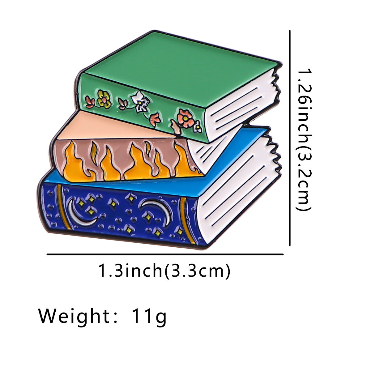 Wholesale Book Quotations Brooch