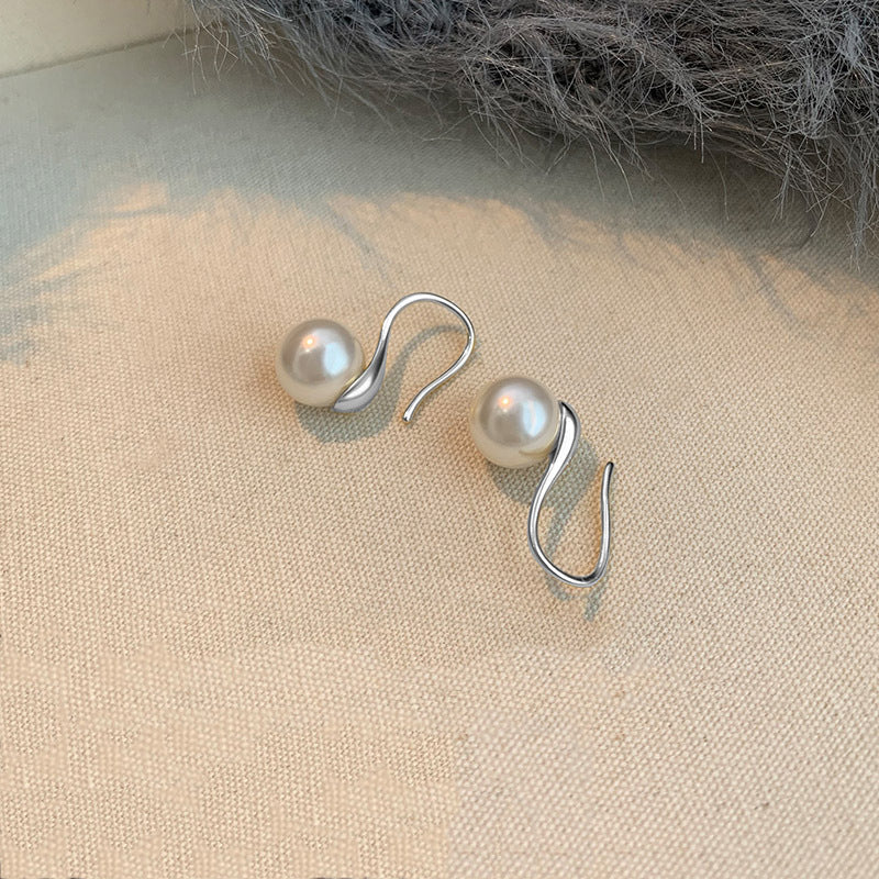 Wholesale high heels pearl earrings