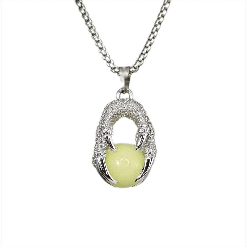 Wholesale Stainless Steel Luminous Dragon Claw  Men' s Pendant