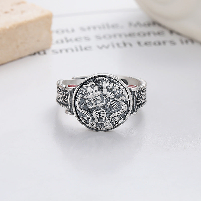 Wholesale Vintage Distressed Adjustable Rings ACC-RS-LanHe002