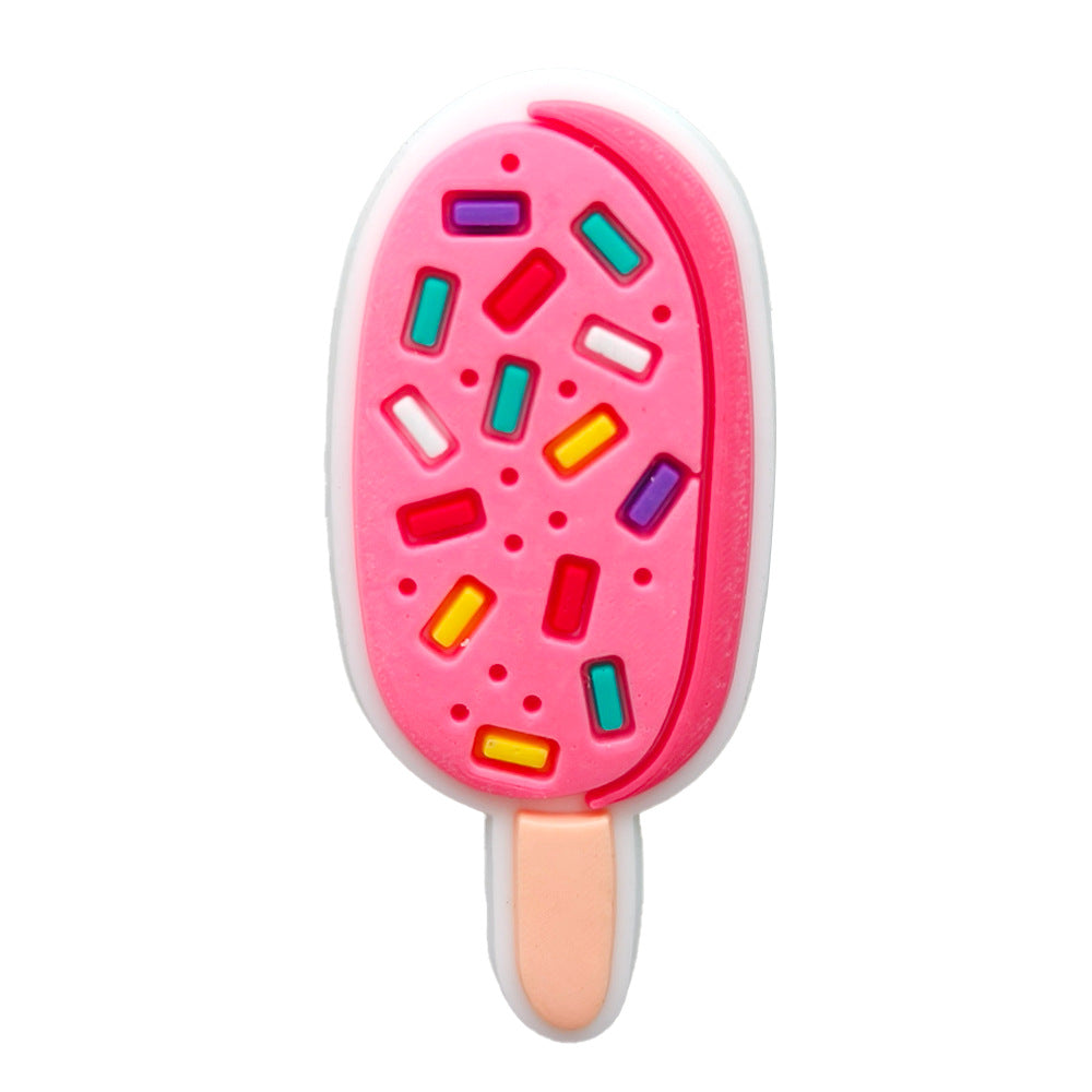 Wholesale Random 10pcs Cute Cartoon Candy Series Shoe Accessories Shoe Charms