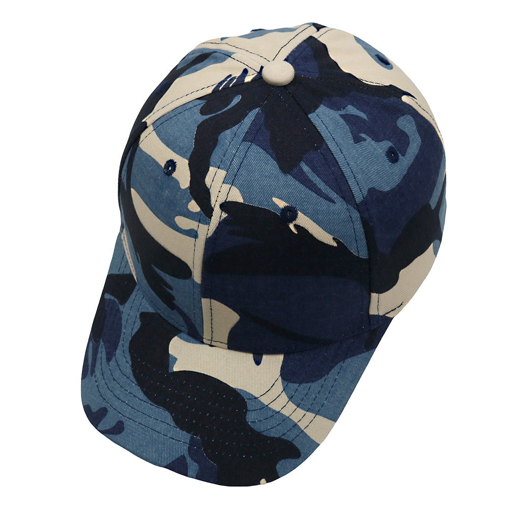 Wholesale Camouflage Baseball Cap Outdoor Tie-dye Pure Cotton Hat ACC-HT-HaiPu017