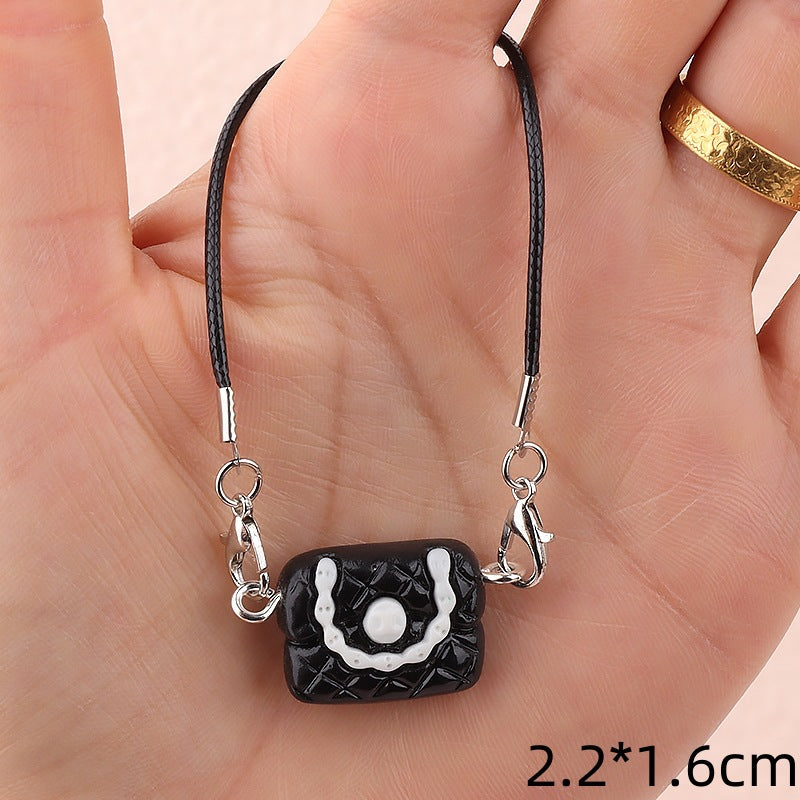Wholesale Cute cartoon mini mobile phone mini bag doll accessories