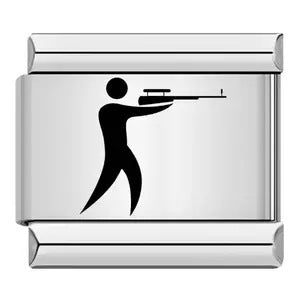 Wholesale Italian Charm Bracelet 9mm DIY Splicing Removable Sports Stainless Steel Composable Bracelet