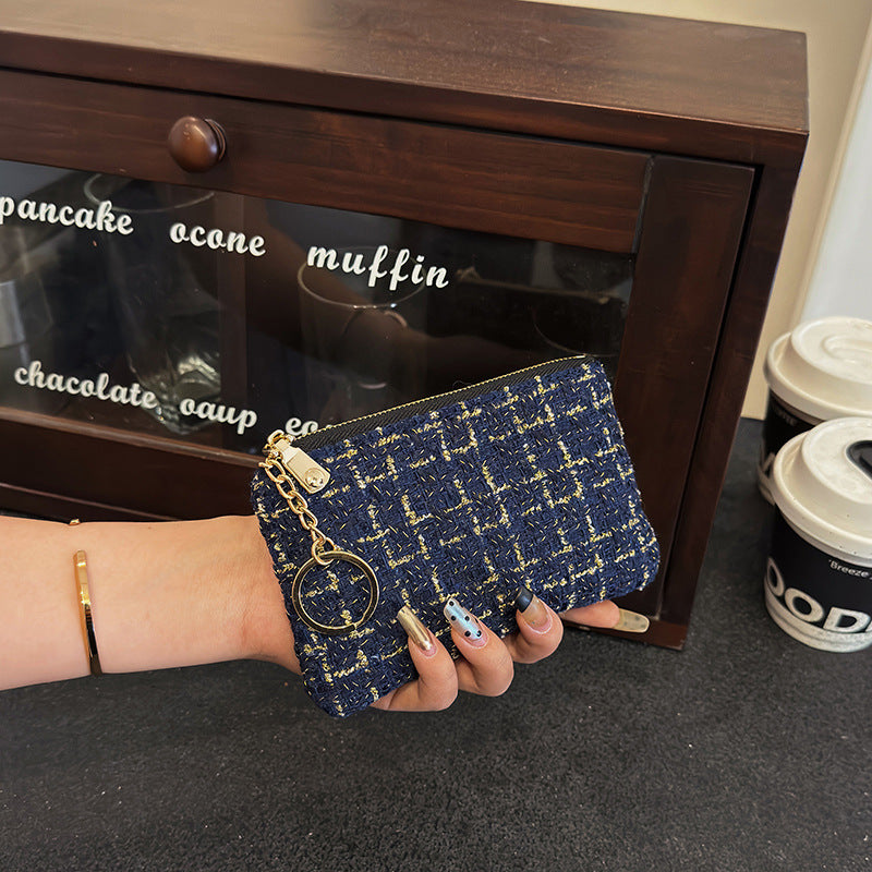 Wholesale card holder zipper coin purse