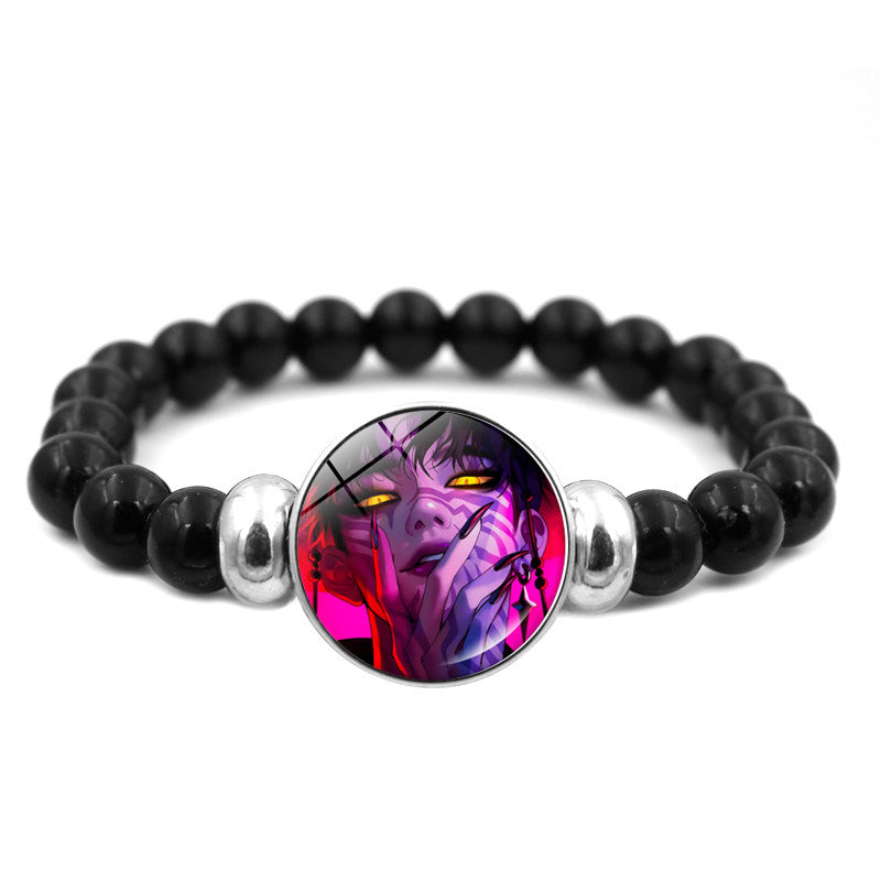 Wholesale Resin K-POP Beaded Bracelet ACCVIP