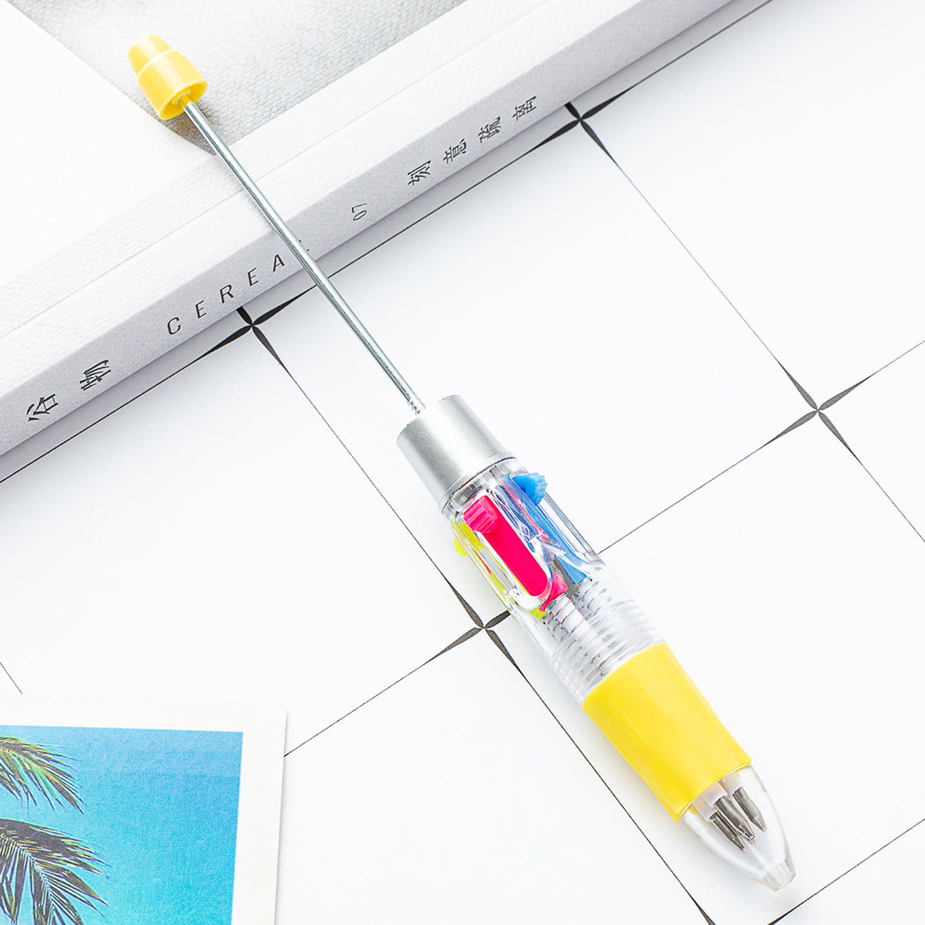 Wholesale Beadable Pens Multi-color Plastic Pens