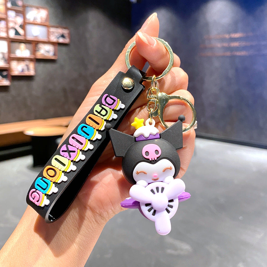 Wholesale Cartoon PVC Soft Glue Cute Keychain ACCVIP-KC-GongZ025