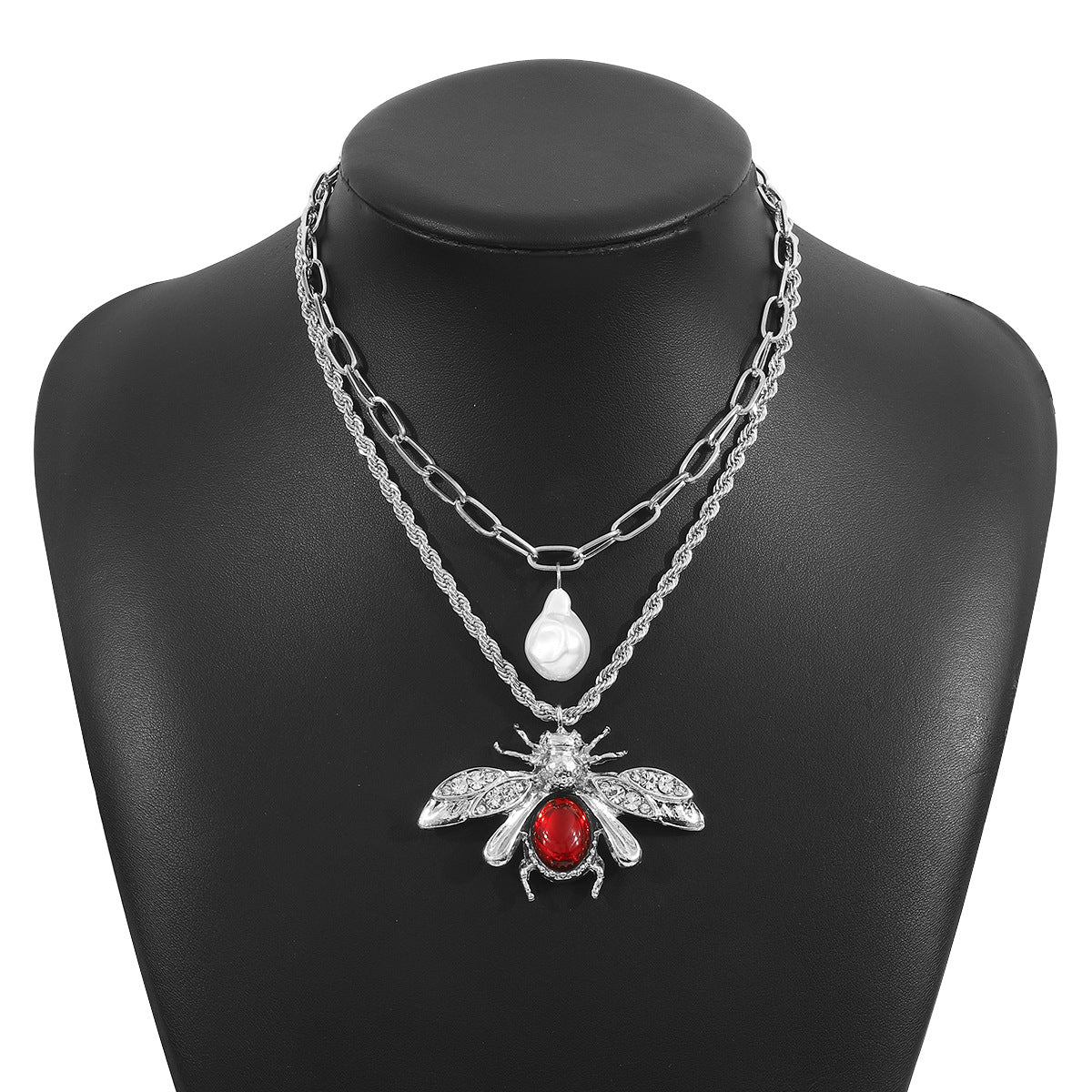 Collana all'ingrosso di orecchini animali a goccia di insetti