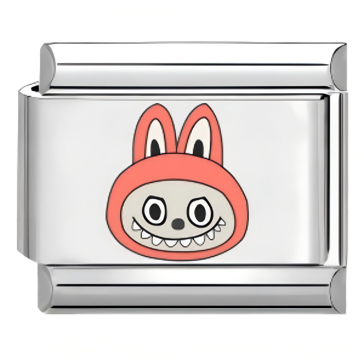 Wholesale 10pcs Italian Charm Bracelet 9mm DIY Splicing Cartoon Cute Stainless Steel Composable Bracelet