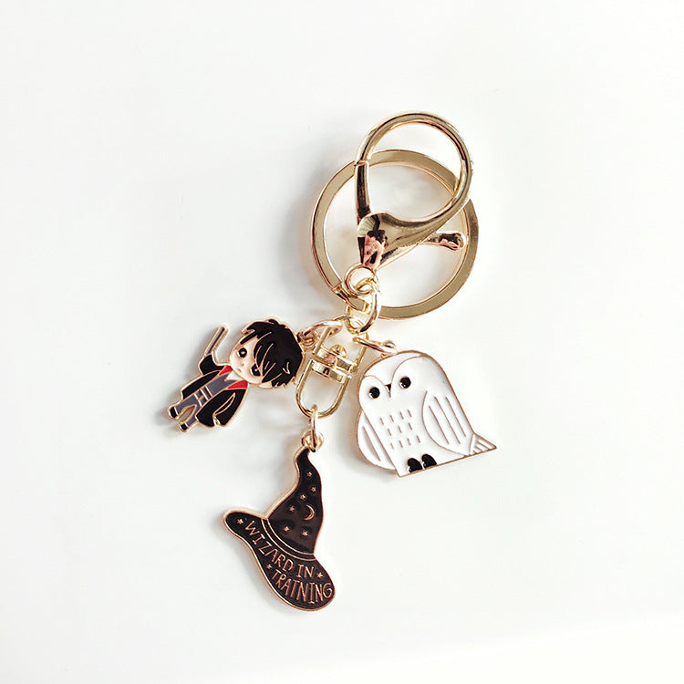 Wholesale Cartoon Cute Alloy Keychain ACC-KC-QiChen001