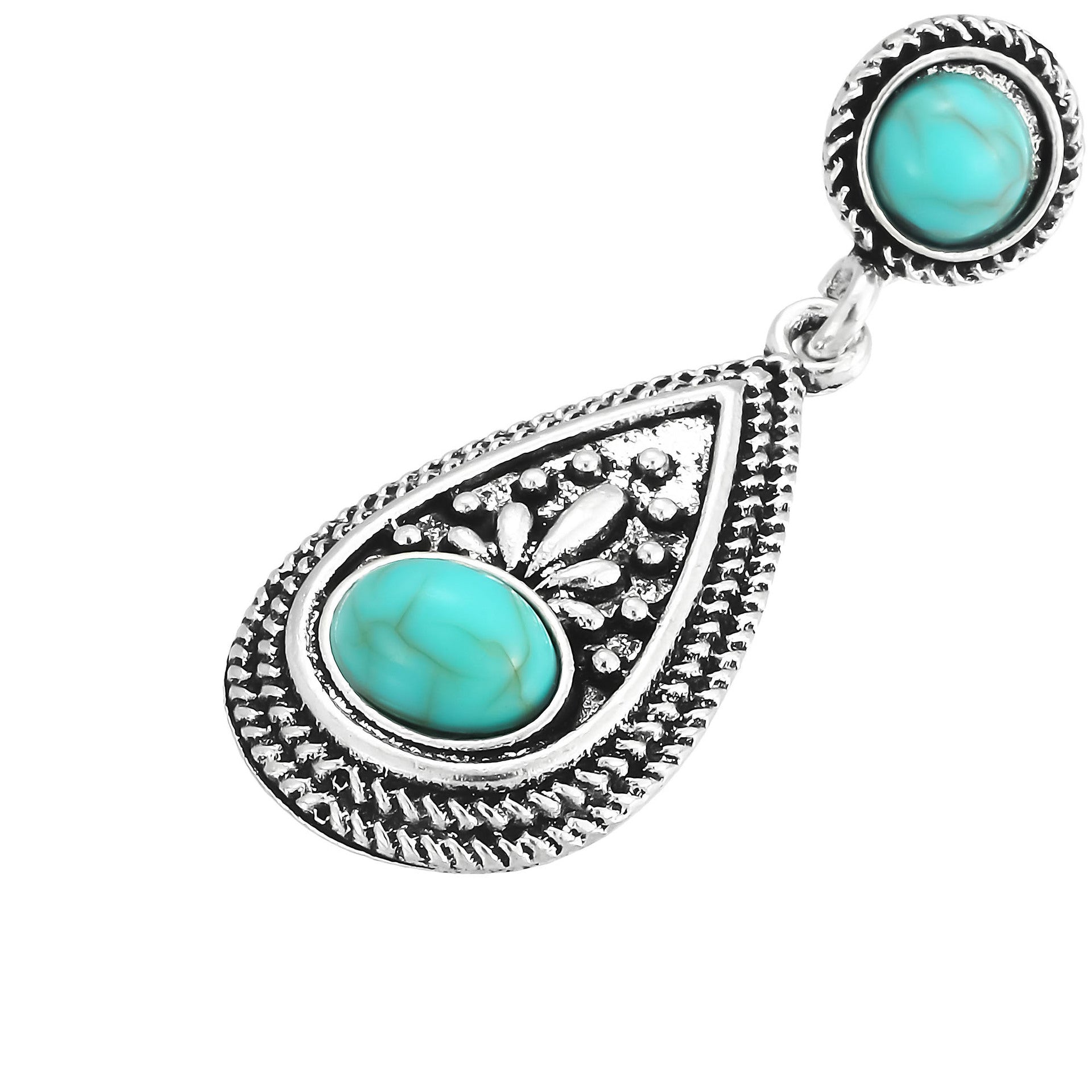 Wholesale Vintage Bohemian Turquoise Earrings